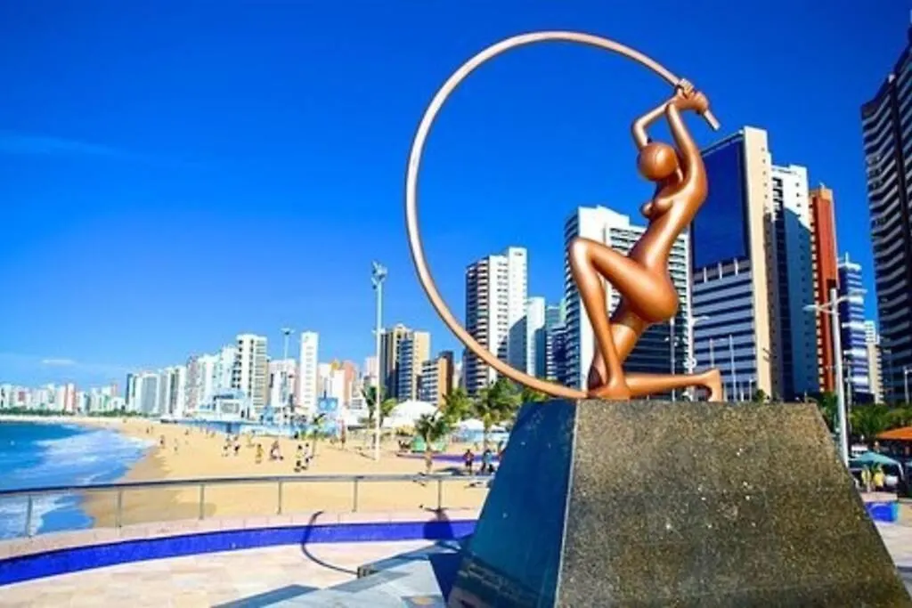 Apartment Ap Amplo, Vista Mar, 200M Do Calcadao Da Praia De Iracema Fortaleza