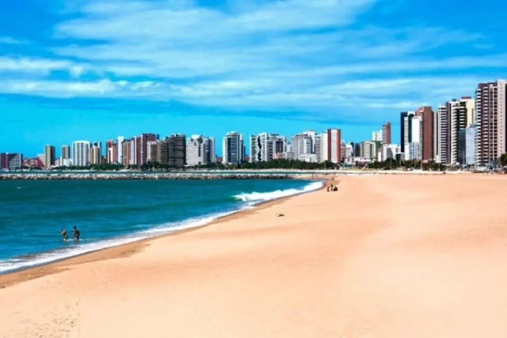 Ap Amplo, Vista Mar, 200M Do Calcadao Da Praia De Iracema Fortaleza