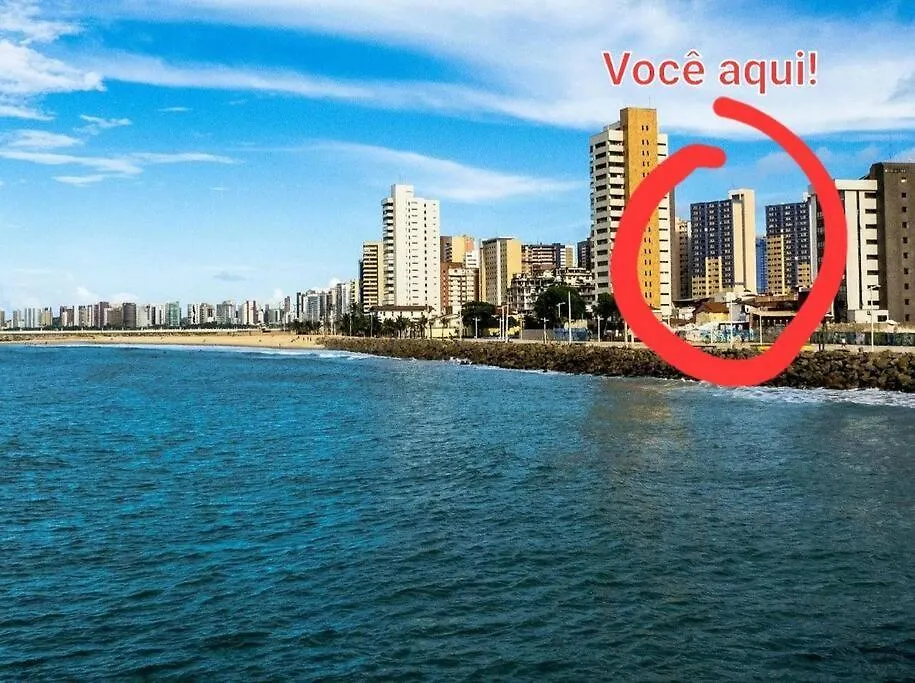 Apartment Ap Amplo, Vista Mar, 200M Do Calcadao Da Praia De Iracema Fortaleza  Brazil