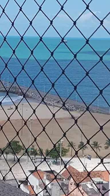 Ap Amplo, Vista Mar, 200M Do Calcadao Da Praia De Iracema Fortaleza  Brazil
